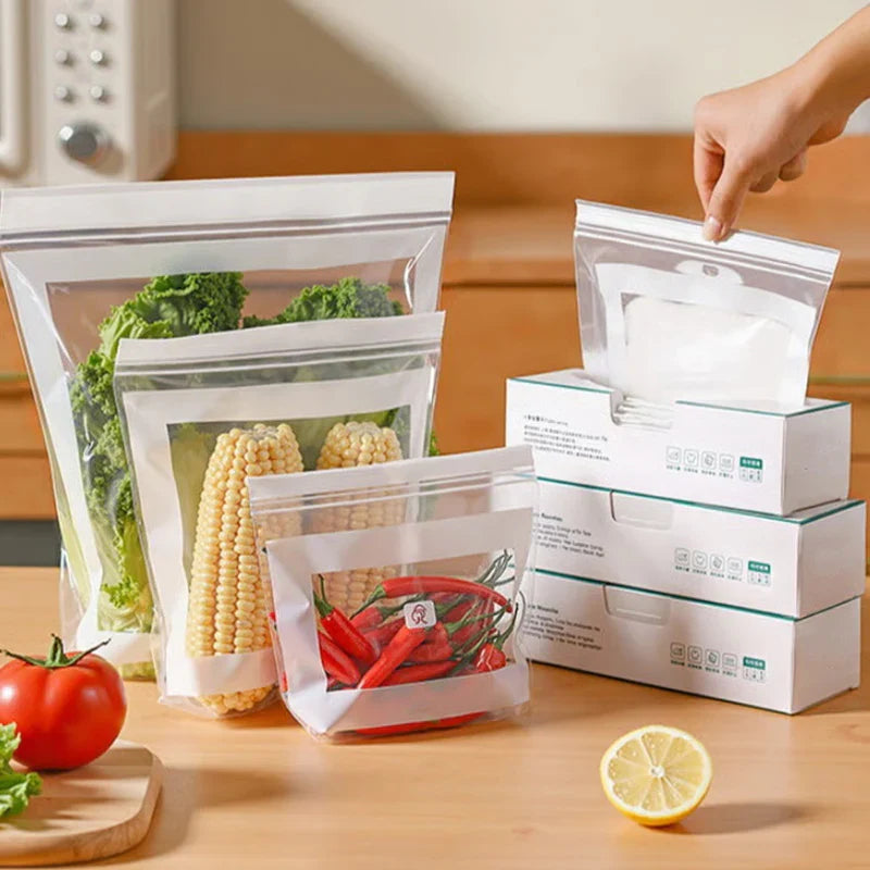 Reusable Stand-Up Food Storage Bags