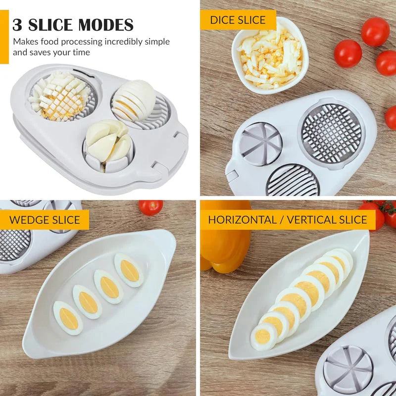 3-in-1 Multifunctional Egg Slicer